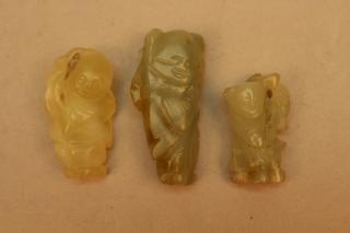 Appraisal: Group of Chinese Jade Carvings Group of Chinese Jade Carvings