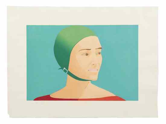 Appraisal: Alex Katz American b The Green Cap color woodcut Crown