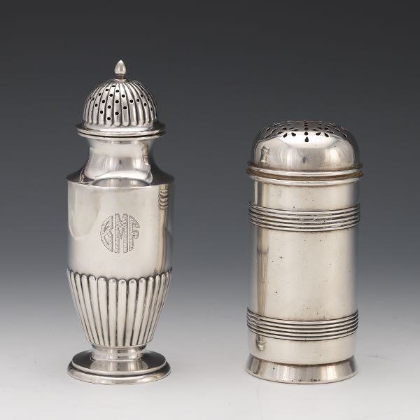 Appraisal: Gorham Sterling Silver Sugar Caster and Muffinier and Gorham sterling