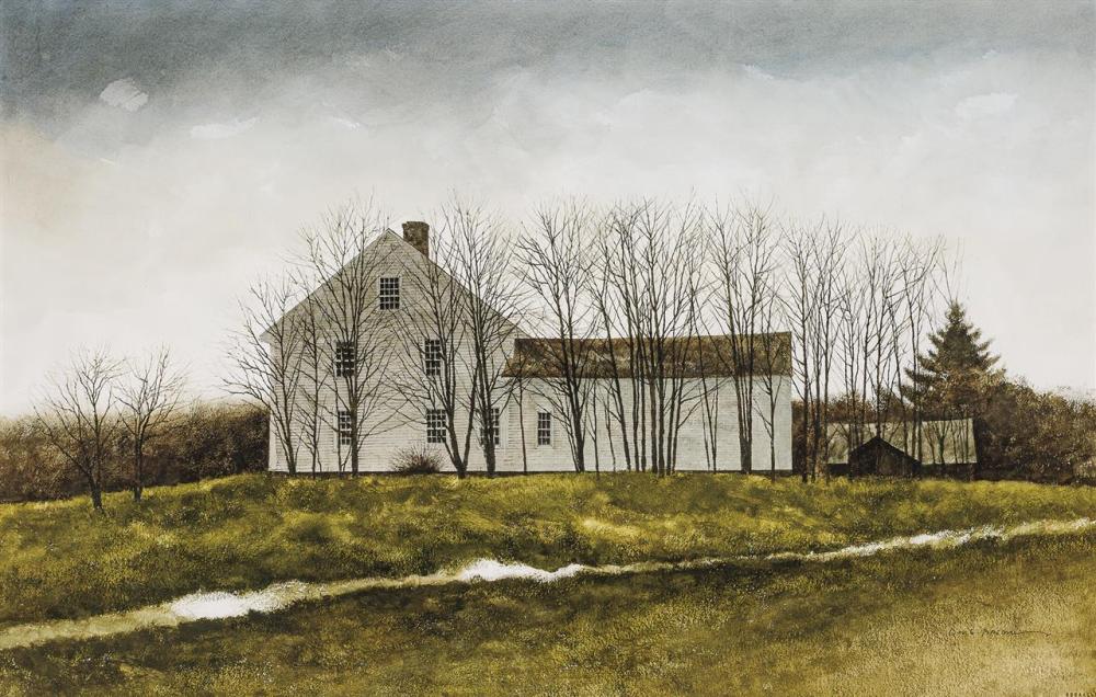 Appraisal: DOUG BREGA American b Up Stafford Road watercolor on paper