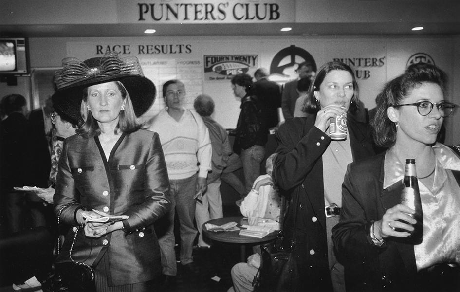 Appraisal: RENNIE ELLIS born Punters' Club Melbourne silver gelatin print signed