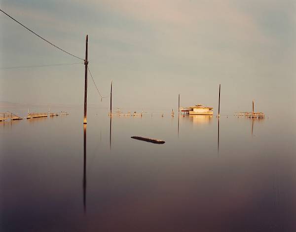 Appraisal: n a Richard Misrach American born Submerged Snack Bar Salton