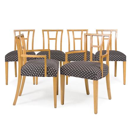 Appraisal: Eliel Saarinen Finnish - Set of Six Dining Chairs designed