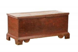 Appraisal: Cherry Stained Oak Blanket Chest likely Southern American likely Southern