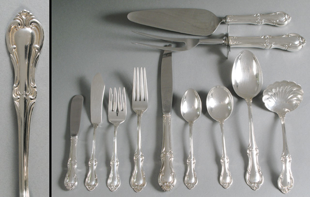 Appraisal: INTERNATIONAL SILVER STERLING FLATWARE SET pieces in the Joan of