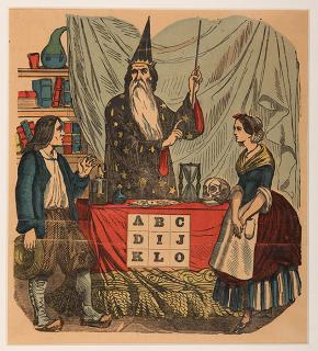 Appraisal: Anonymous Sorcier du Village our L Oracle Universel French ca