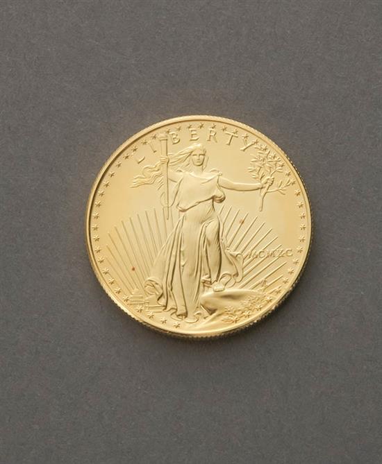 Appraisal: American Eagle Fifty-Dollar One-Ounce Gold Coin