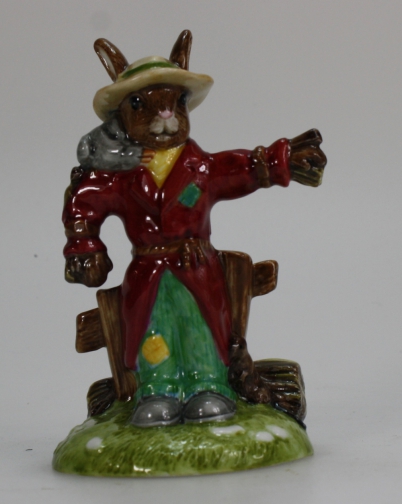 Appraisal: Royal Doulton Bunnykins Scarecrow colourway commemorating the th Bunnykins Anniversary