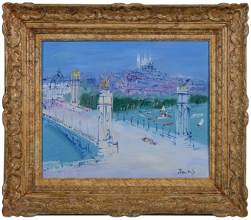 Appraisal: Jean Dufy French - Paris Le Pont Alexandre III signed