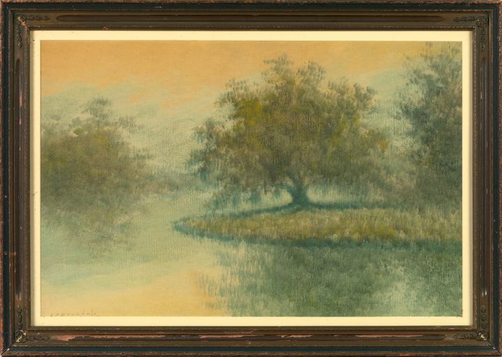 Appraisal: Alexander John Drysdale American New Orleans - Louisiana Bayou oil