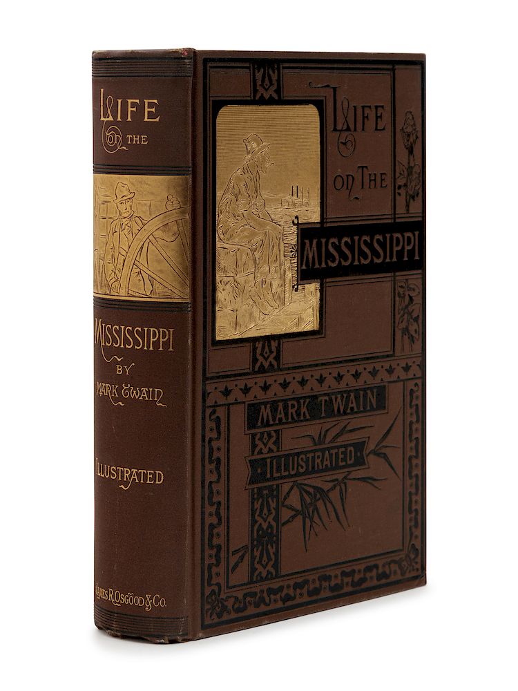 Appraisal: CLEMENS Samuel L ''Mark Twain'' Life on the Mississippi Boston