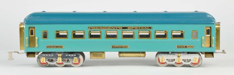 Appraisal: American Flyer Presidential Passenger Car Standard gauge Varney Sirus car