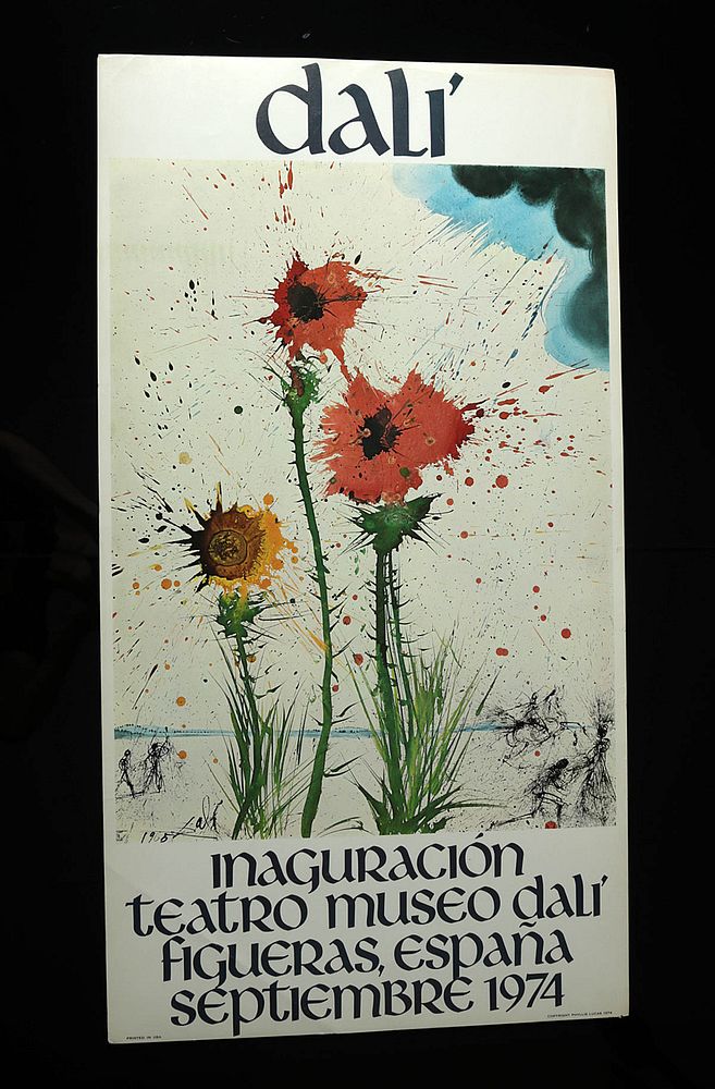 Appraisal: Original Poster - Inauguration Dali Theatre Museum Originally Listed At