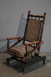 Appraisal: A th Century rocking chair