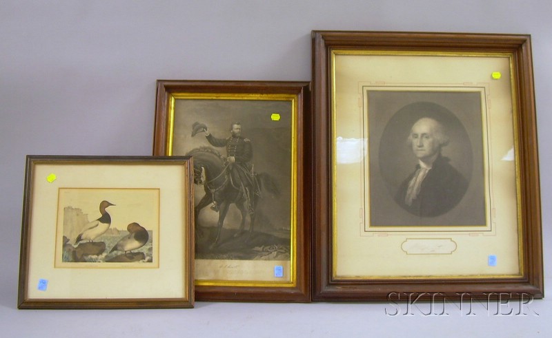 Appraisal: Ten Framed Historical Decorative and Doll Prints and Items shadow