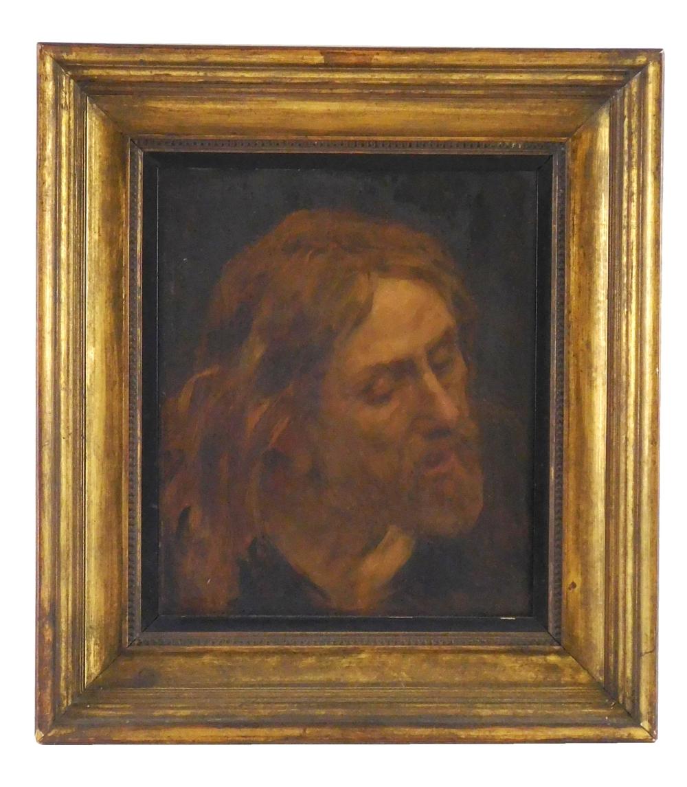 Appraisal: Old Master style portrait of man th C oil on