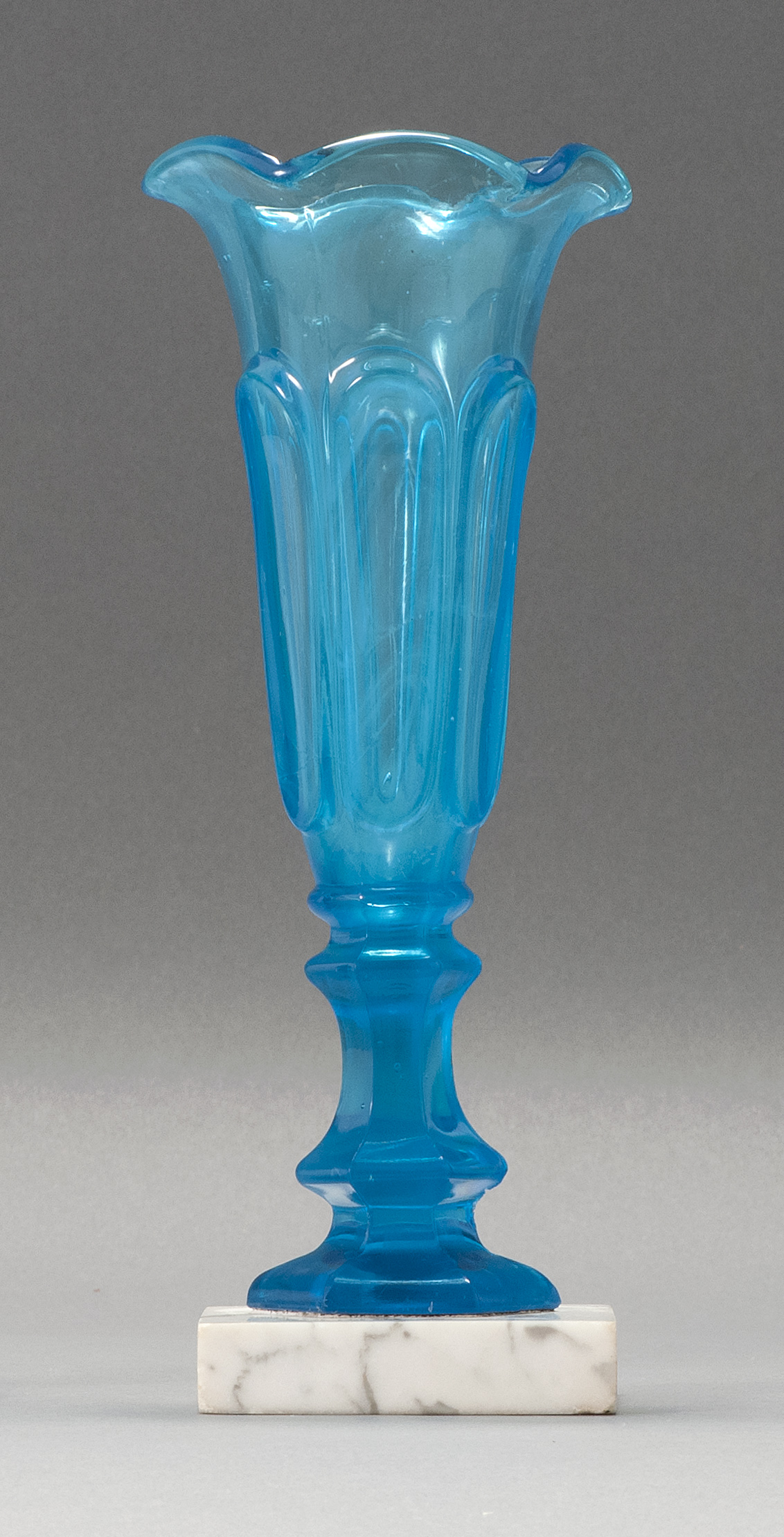 Appraisal: NEW ENGLAND GLASS COMPANY PRESSED GLASS VASE Mid- th CenturyIn