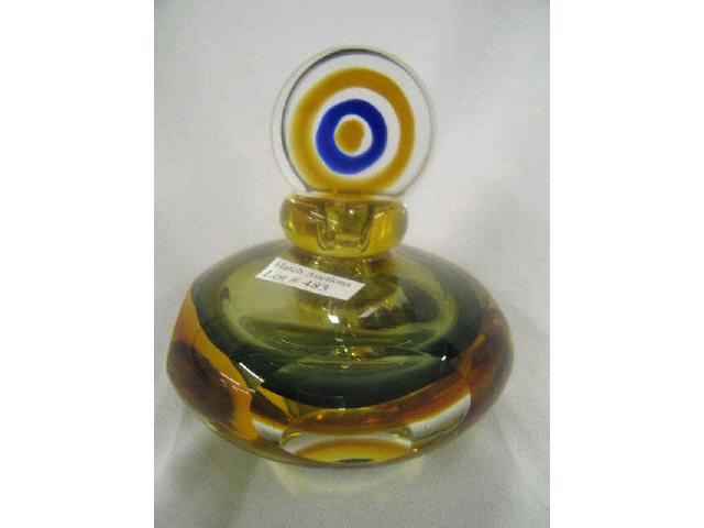 Appraisal: Art Glass Perfume Bottle