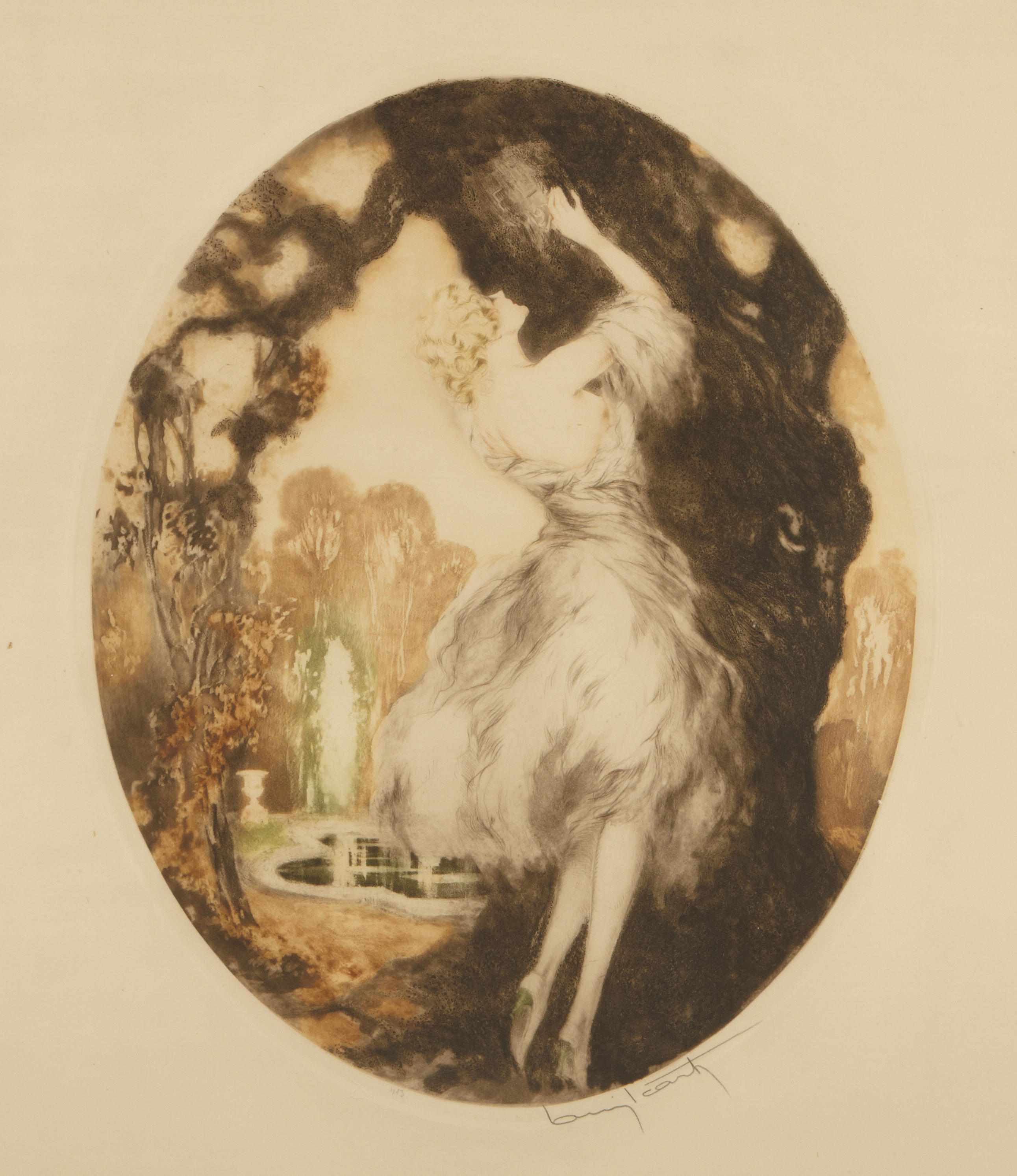 Appraisal: Louis Icart French - Fidelity H C I Etching and