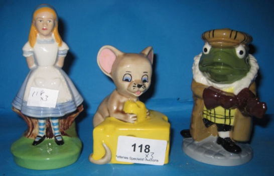 Appraisal: Wade Figures Alice Toad from the Wind in the Willows