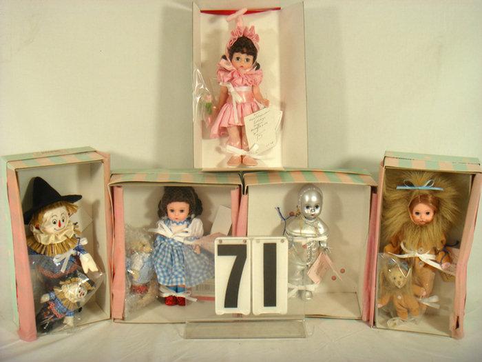 Appraisal: Mego Wizard of Oz Dolls mint in original boxes boxes