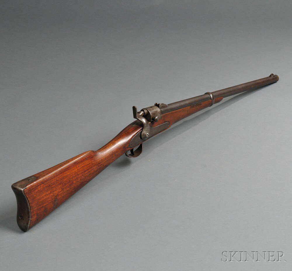 Appraisal: Model Joslyn Carbine c - serial number walnut stock with