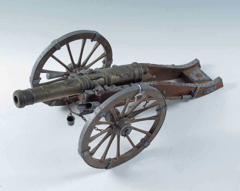 Appraisal: MODEL OF A TH CENTURY LOUIS XIV FRENCH CANNON Cast