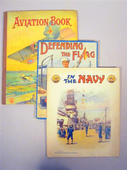 Appraisal: vols McLoughlin Bros Pub C - Military Naval Subjects Aviation