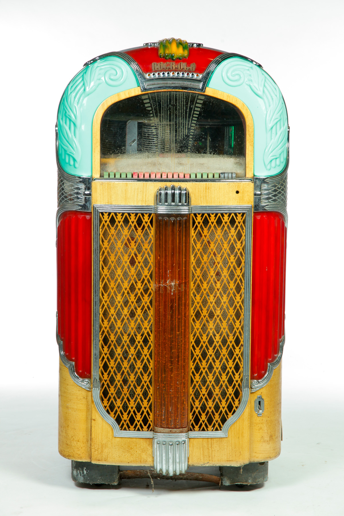 Appraisal: ROCKOLA JUKE BOX American nd quarter - th century Model