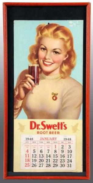 Appraisal: Dr Swett's Root Beer Calendar Description Dated Calendar pad appears