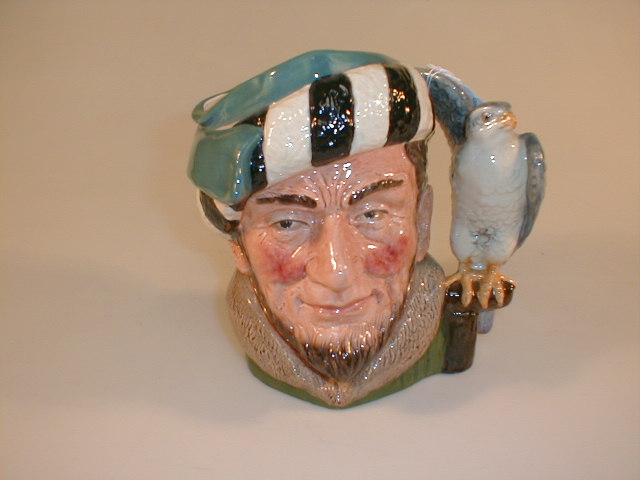 Appraisal: A Royal Doulton character jug D The Falconer