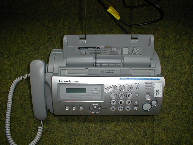 Appraisal: A Panasonic fax machine