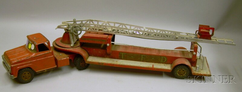 Appraisal: Tonka Toys Cast Metal and Steel T F D Ladder