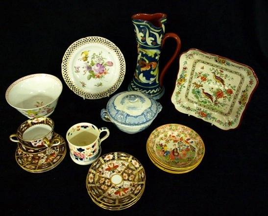 Appraisal: A part Royal Crown Derby tea set together with sundry