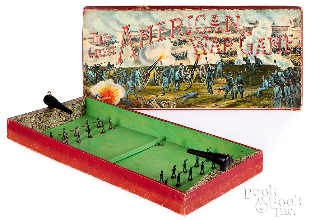 Appraisal: J H Hunter Great American War Game ca J H