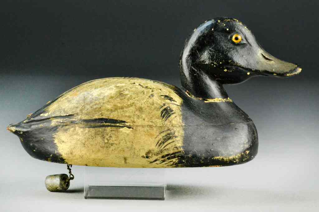 Appraisal: Bluebill Drake Duck DecoyNicely painted nice patina nicely shaped bill