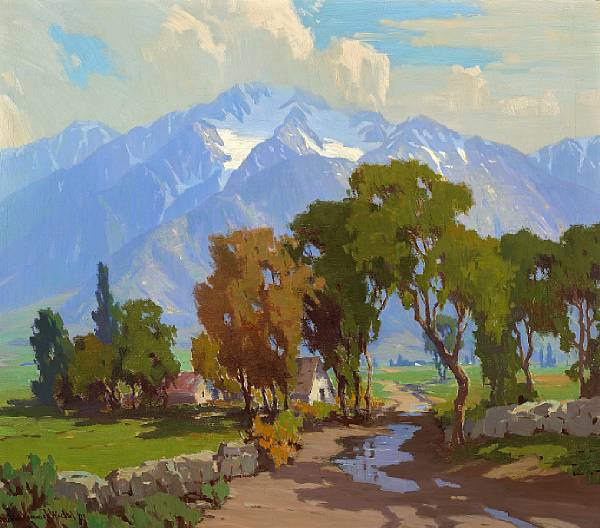 Appraisal: n a Marion Kavanaugh Wachtel - High Sierra from Owens