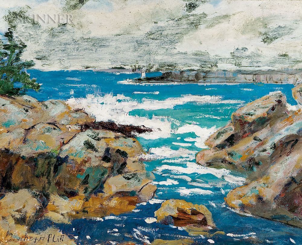 Appraisal: Alethea Hill Platt American - The Maine Coast Alethea Hill