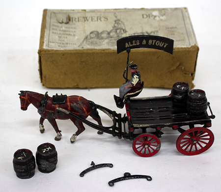 Appraisal: A DIE CAST METAL MODEL OF THE BREWERS DRAY to