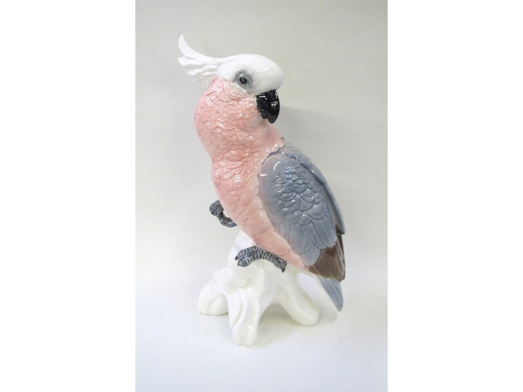 Appraisal: Beswick cockatoo in pink and grey