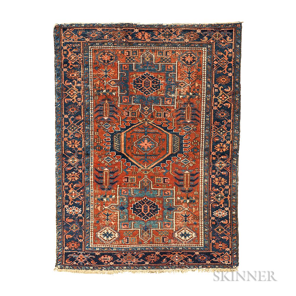 Appraisal: Karadja Rug Karadja Rug Iran c ft in x ft