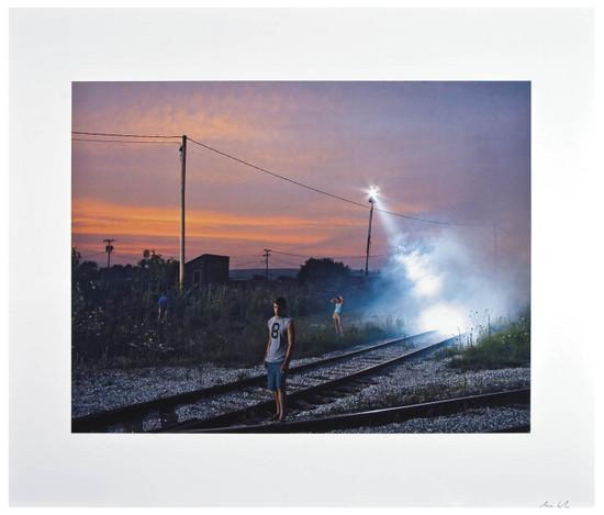 Appraisal: Gregory Crewdson b Untitled Documentary Shot Digital C-print signed and