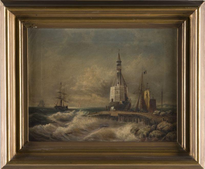 Appraisal: Ben F Landis Can th c Nova Scotia oil on