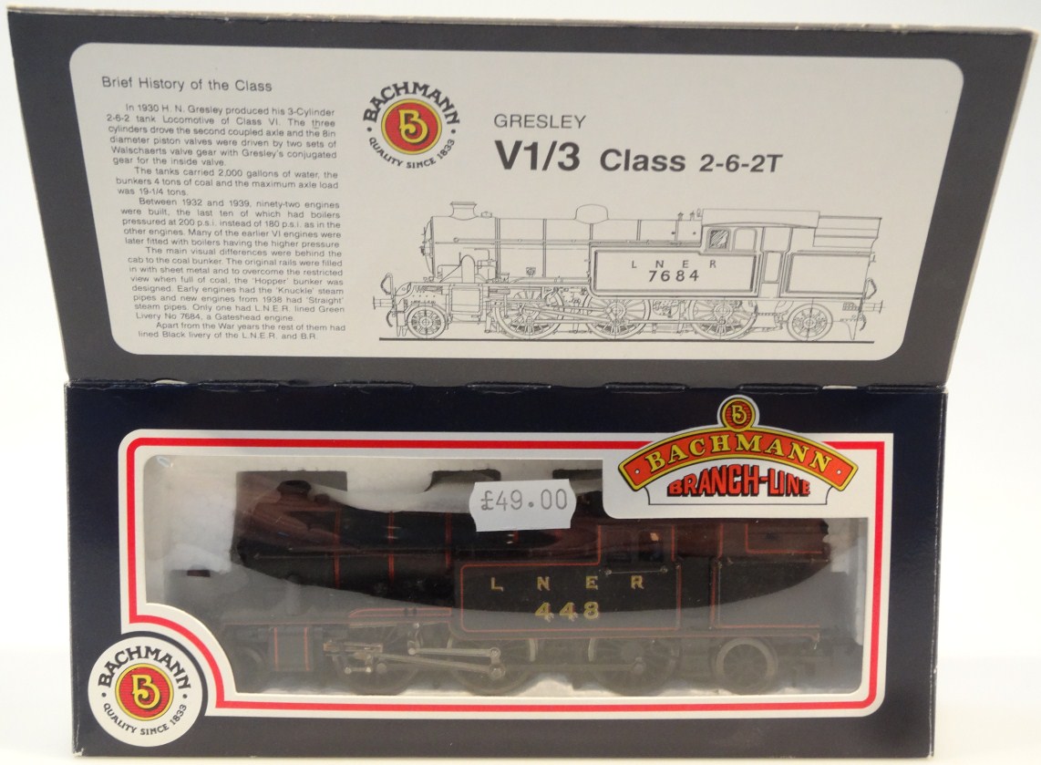 Appraisal: A Bachmann Branch Line OO-gauge locomotive Gresley class - -