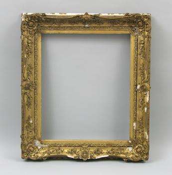 Appraisal: A French Style th Century Gilt Frame A period picture