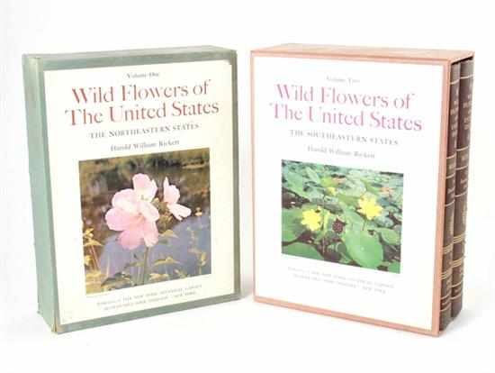 Appraisal: Books Rickett's Wildflowers Rickett Harold William WILD FLOWERS OF THE