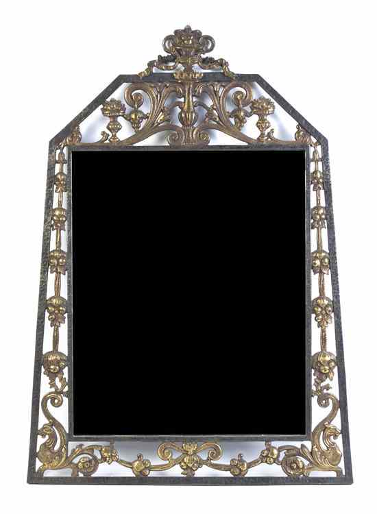 Appraisal: An Art Deco Mirror Oscar Bach having a rectangular vertical