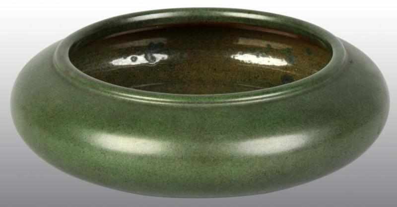 Appraisal: Marblehead Pottery Bowl Description Very dark green bowl Great form