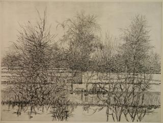 Appraisal: Gabor Peterdi etching and engraving Gabor Peterdi American - -