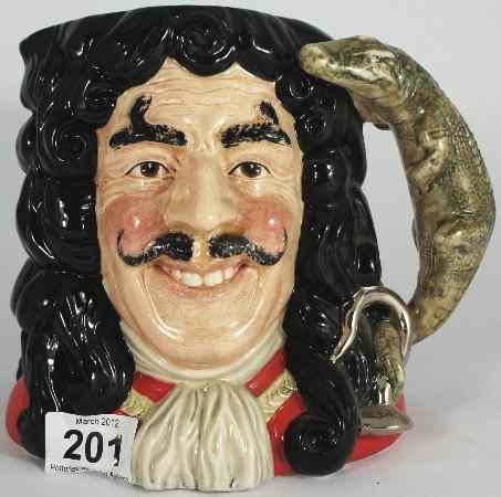 Appraisal: Royal Doulton Large Character Jug Captain Hook D Character Jug